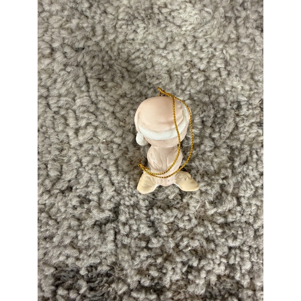 Vintage 1996 Precious Moments Owl Be Home For Christmas Ornament Enesco 128708 - Picture 10 of 16